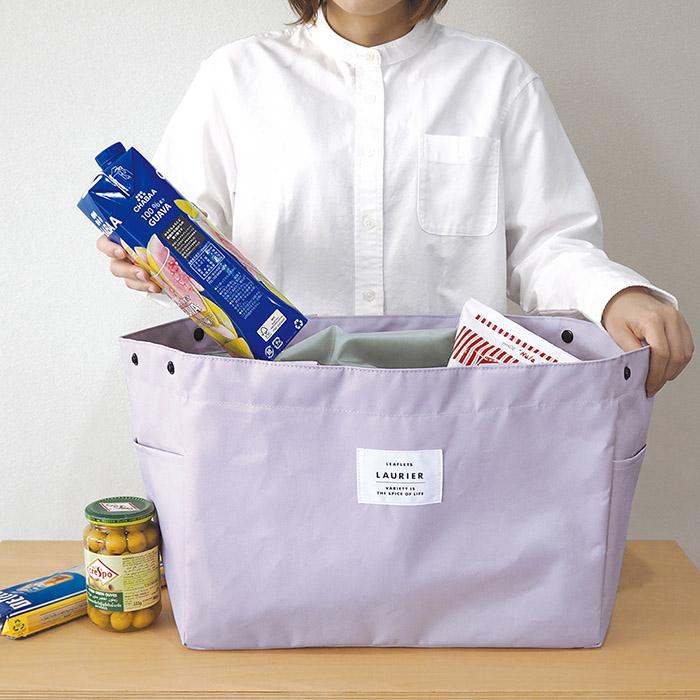 レジかごバック 折りたたみ 保冷 大容量 保冷バッグ EL COMMUN エル