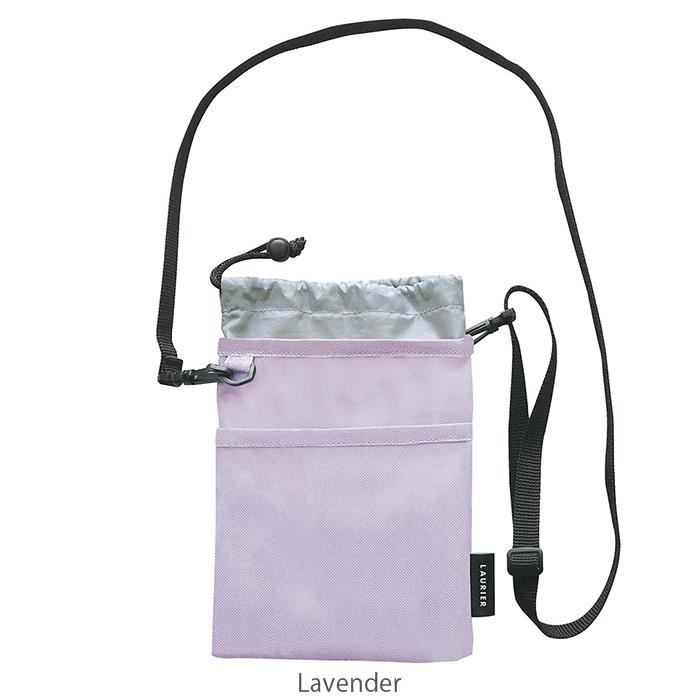 LAURIER ボトルホルダー 保冷 ペットボトルカバー 斜めがけバッグ