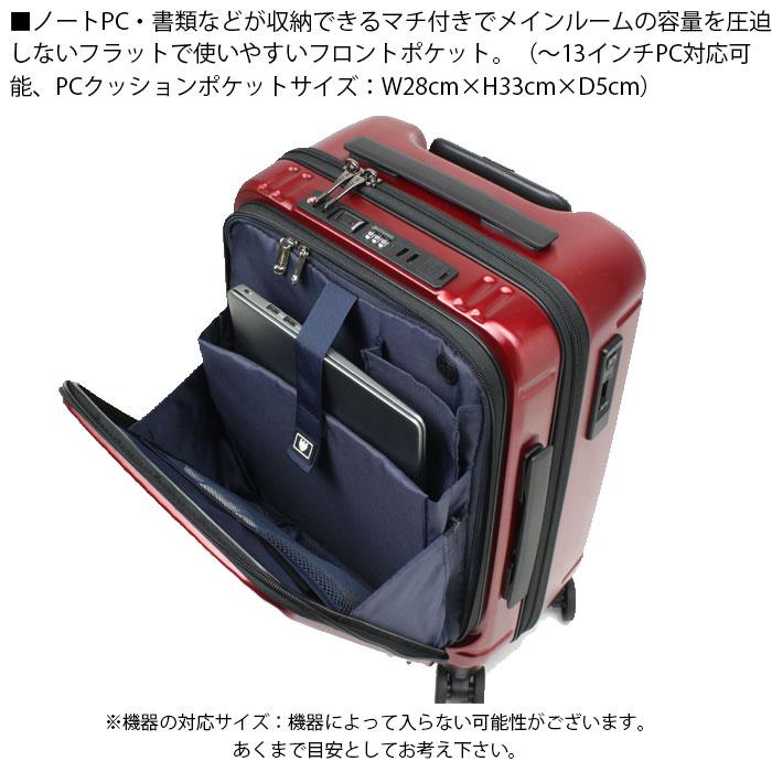 BERMAS（バーマス） スーツケース 機内持ち込み フロントオープン S