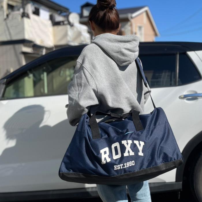 ロキシー ボストンバッグ 大容量 45L 大きめ ROXY SKIP 2WAY ボストン バッグ ショルダーバッグ 斜めがけ 修学旅行 軽量 旅行_7