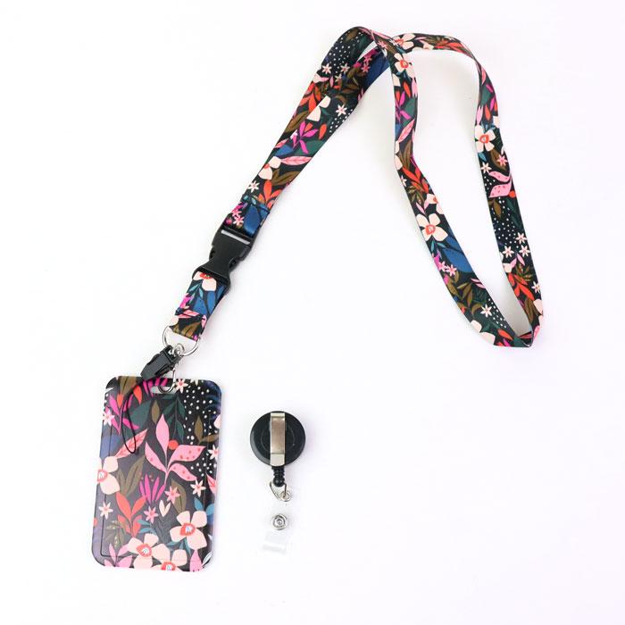 ネックストラップ パスケース ストラップ IDカードホルダー クリップ