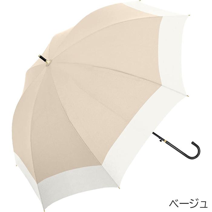 NAKATANI（中谷） 傘 レディース 長傘 日傘 完全遮光 ジャンプ式 晴雨