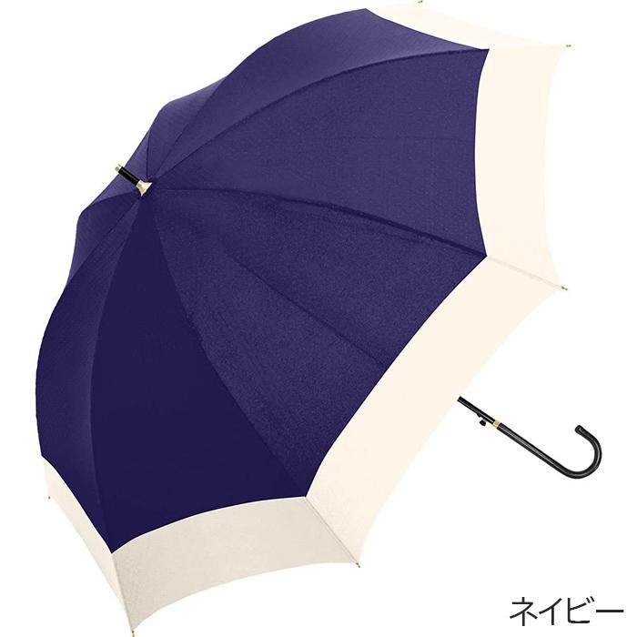 NAKATANI（中谷） 傘 レディース 長傘 日傘 完全遮光 ジャンプ式 晴雨