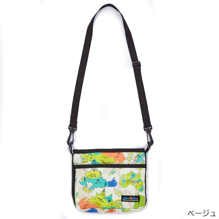 Ocean&Ground サコッシュ ショルダーバッグ キッズ お出かけ アウトドア OCEAN&GROUND 1335002 カメハメハ ...