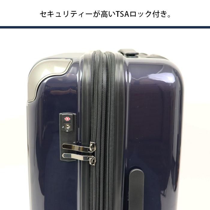 SPALDING（スポルディング） スーツケース 拡張 キャリーケースM 54L