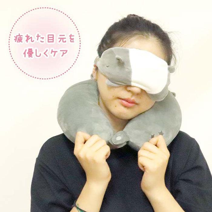 メール便 アイピロー レンジ かわいい 温冷 電子レンジ ホット クール Zoo Zoo Life おやすみアラモード ホットアイマスク バク 快眠 Pin21p443 Seek 通販 Yahoo ショッピング