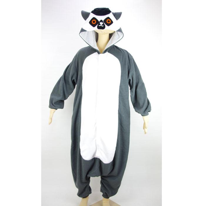 ハロウィン コスプレ 仮装 衣装 着ぐるみパジャマ 動物 ワオキツネザル