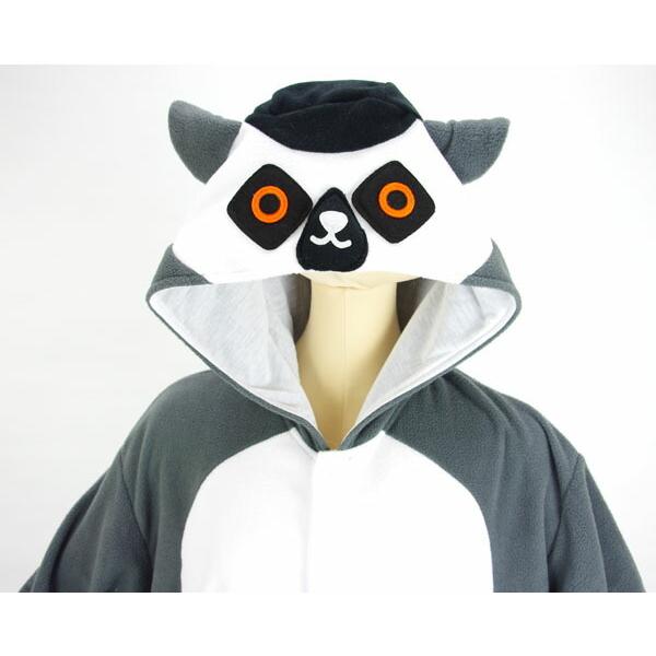ハロウィン コスプレ 仮装 衣装 着ぐるみパジャマ 動物 ワオキツネザル