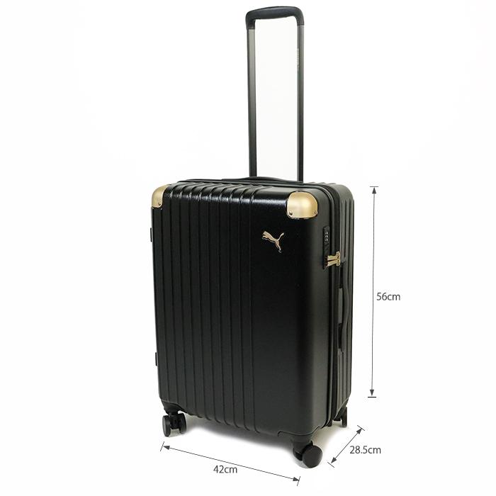 Puma バッグ スーツケース 拡張 軽量 Mサイズ 65L 74L キャリーケース キャリーバッグ 軽量 中型 拡張機能 4輪 双輪 フライジング FREISING 30906 3-5泊の画像