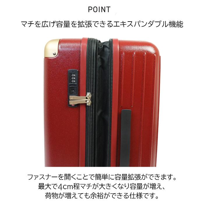 Puma バッグ スーツケース 拡張 軽量 Mサイズ 65L 74L キャリーケース キャリーバッグ 軽量 中型 拡張機能 4輪 双輪 フライジング FREISING 30906 3-5泊の画像