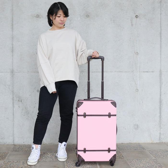 キャリーケース M スーツケース トランクキャリー 41L バッグ ダブル