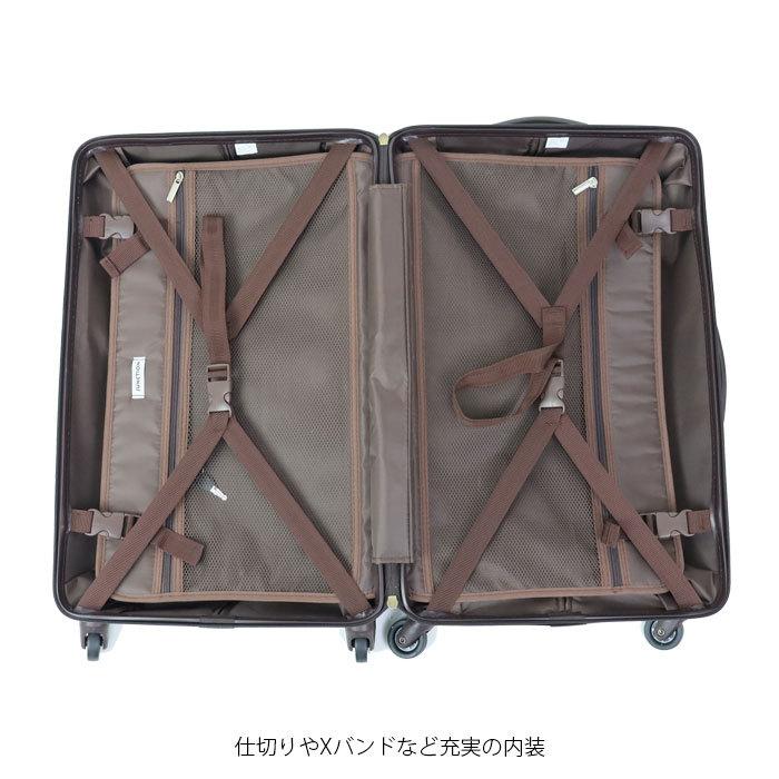 キャリーケース M スーツケース トランクキャリー 41L バッグ ダブル