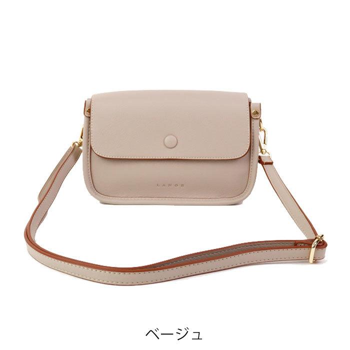 ショルダーバッグ レディース 斜めがけ バッグ フラップ 大人 LANOE