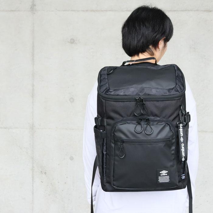 umbro（アンブロ） リュック 33L 大容量 ボックス型 メンズ レディース