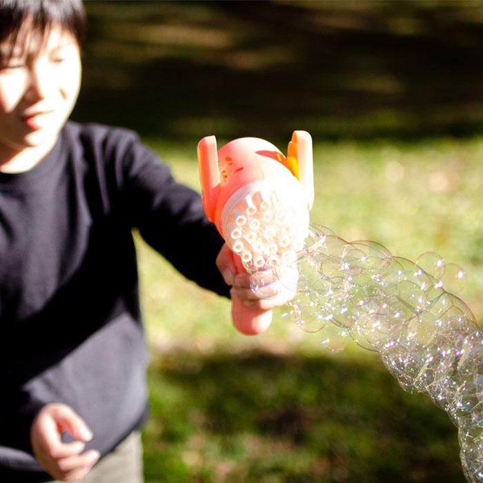 シャボン玉 マシーン 電動 ブルスティック エンジェル フラワー