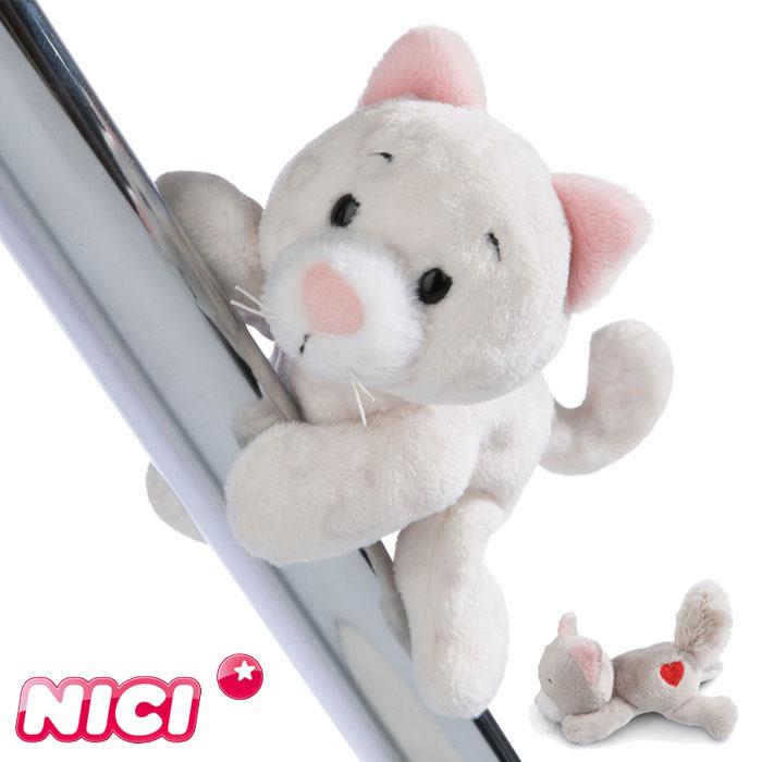 nici ぬいぐるみ 猫 マグネット 12cm ニキ NICI マグニキ フラッフィー  