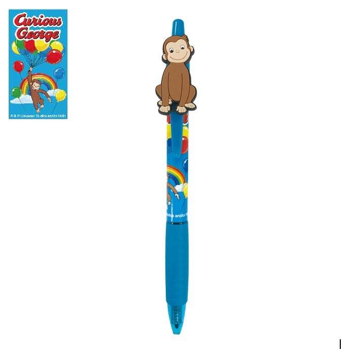 メール便 ボールペン キャラクター おさるのジョージ マスコット