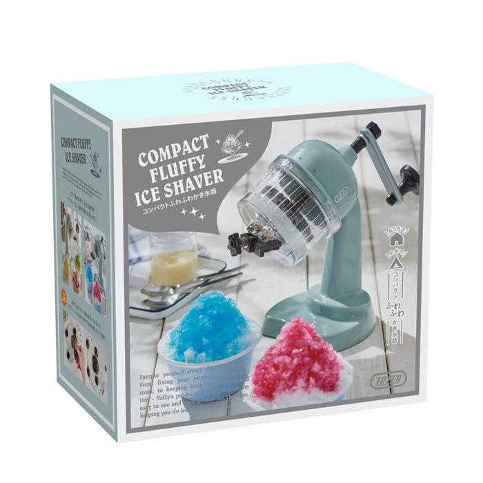 手動かき氷機 アイボリーと茶色 Amazon | [東京Deco] かき氷機 手回しタイプ 製氷カップ付き レトロ