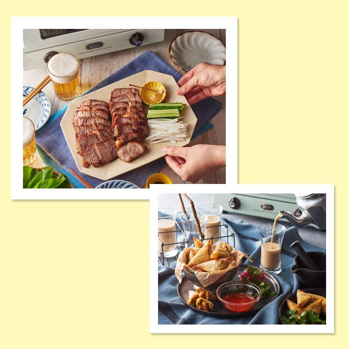 Toffy トフィー トースター 4枚 4枚焼き 遠赤スチーム 遠赤外線 K-TS6