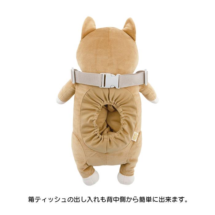 ティッシュケース 吊り下げ 車 ぬいぐるみ ねむねむアニマルズ