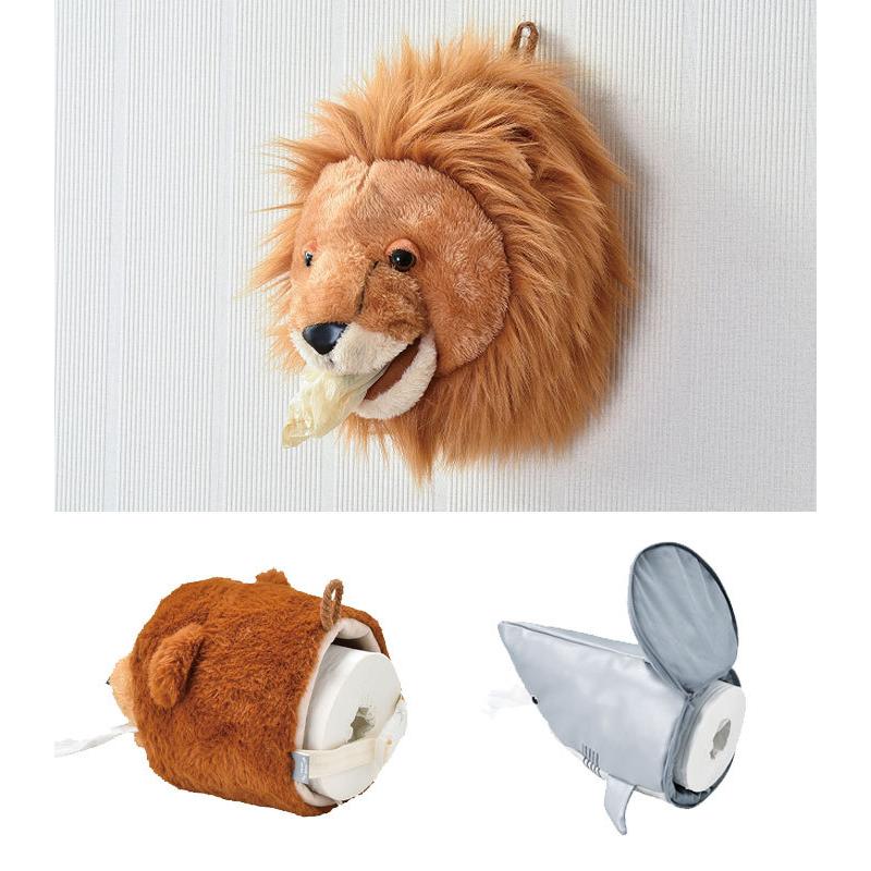 ティッシュケース 壁掛け ぬいぐるみ 吊り下げ ロールティッシュケース