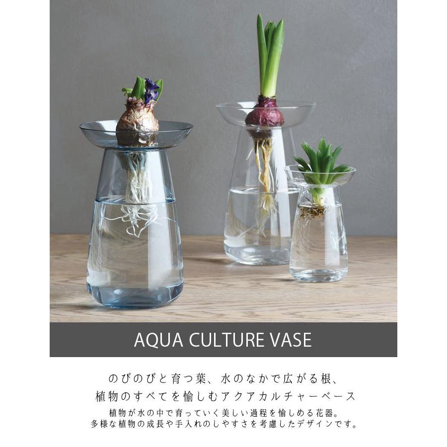 KINTO キントー 花瓶 ガラス 一輪挿し おしゃれ AQUA CULTURE VASE S クリア 20841 フラワーベース 花器グリーン 花｜seek2｜02