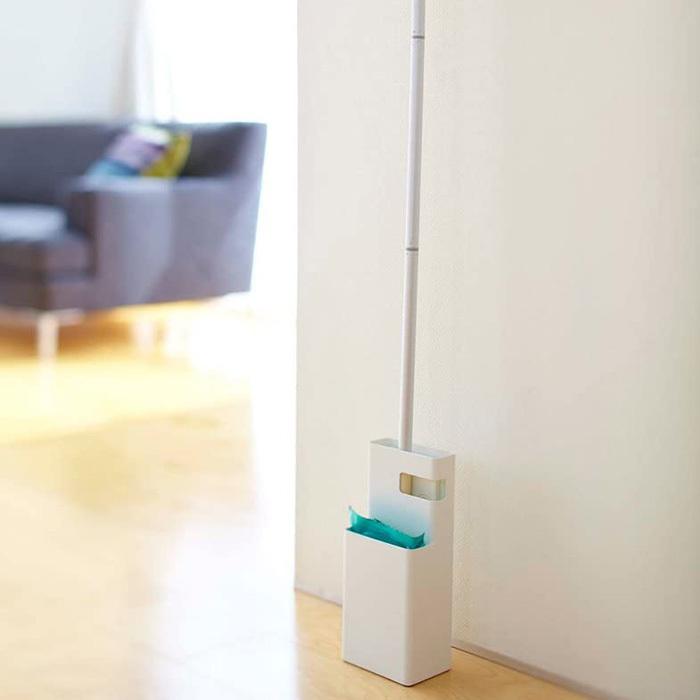 フローリングワイパースタンド クイックルワイパー 収納 ホワイト 7579 デュオ おしゃれ 掃除グッズ フローリングワイパー クイックル Th Seek 通販 Yahoo ショッピング