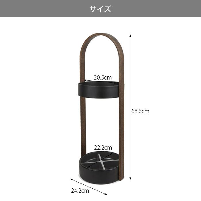 傘立て おしゃれ スチール製 玄関 エントランス アンブラ コンパクトトレイ付き umbra ハブ カサ立て 乾きやすい 丈夫 水受け アンブレラス｜seek2｜07