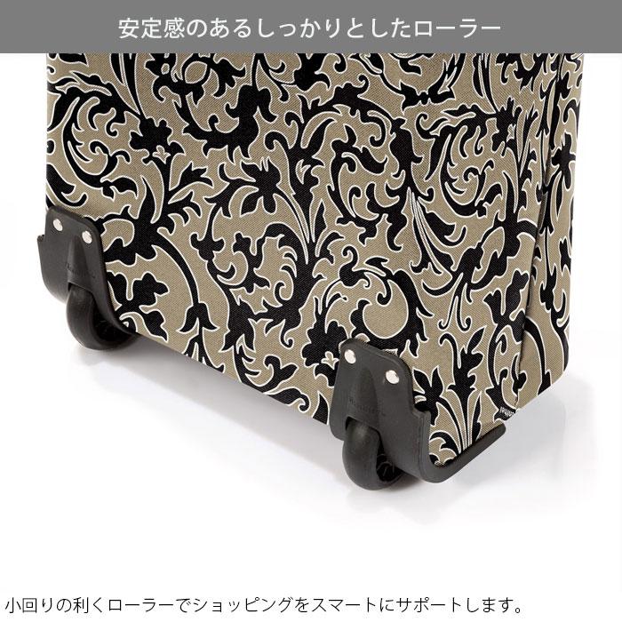 ショッピングカート 大容量 2輪 買い物カート キャリーカート ライゼンタール 43L キャスター付き TROLLEY M reisenthel シの画像