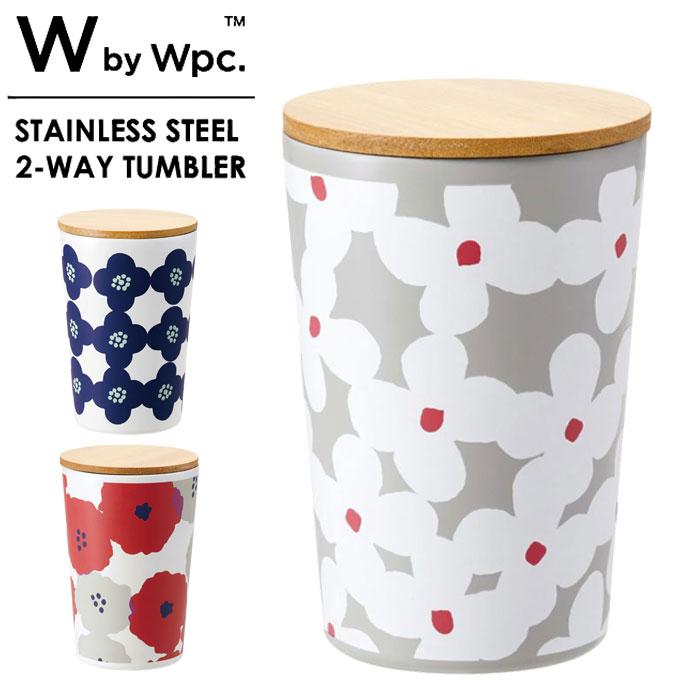 Wpc. タンブラー 持ち運び かわいい Wpc. Patterns 保温 保冷 蓋付き