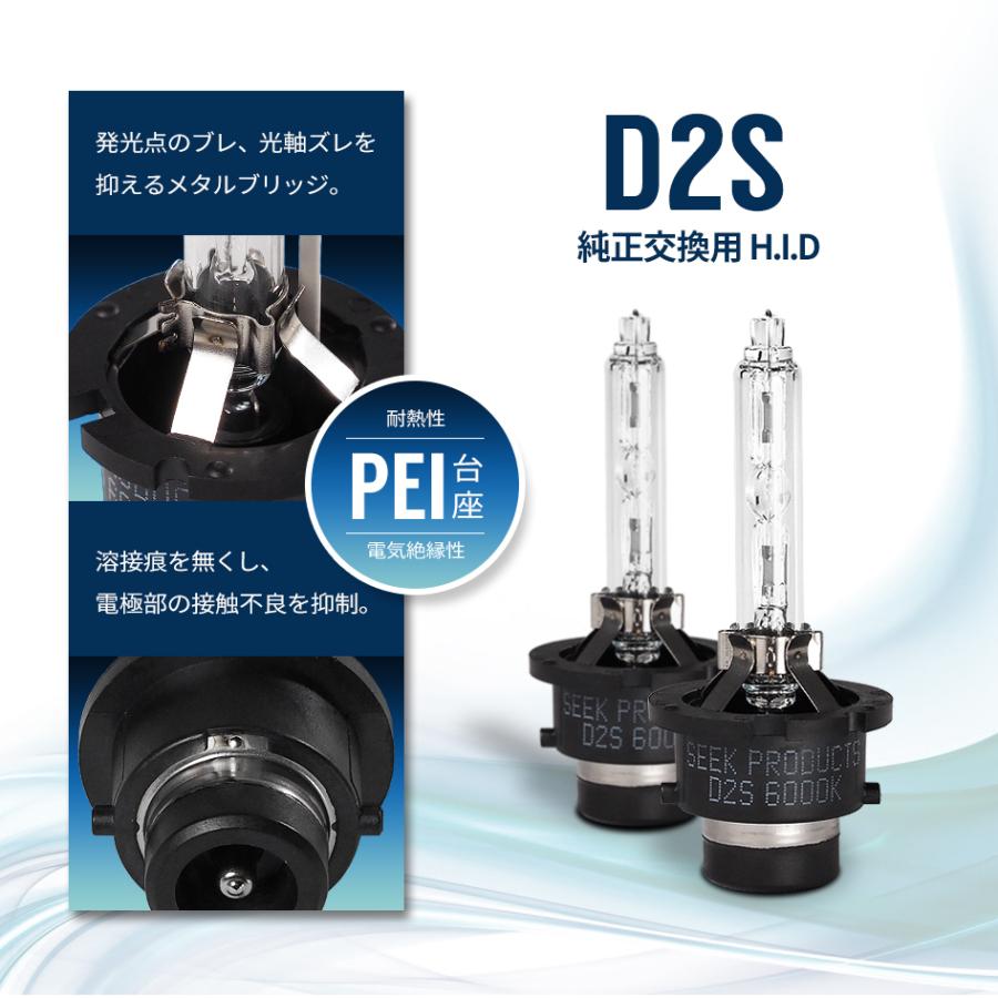 SUBARU スバル R2 H17.11〜H22.3 HID バルブ D2S SEEK products 純正