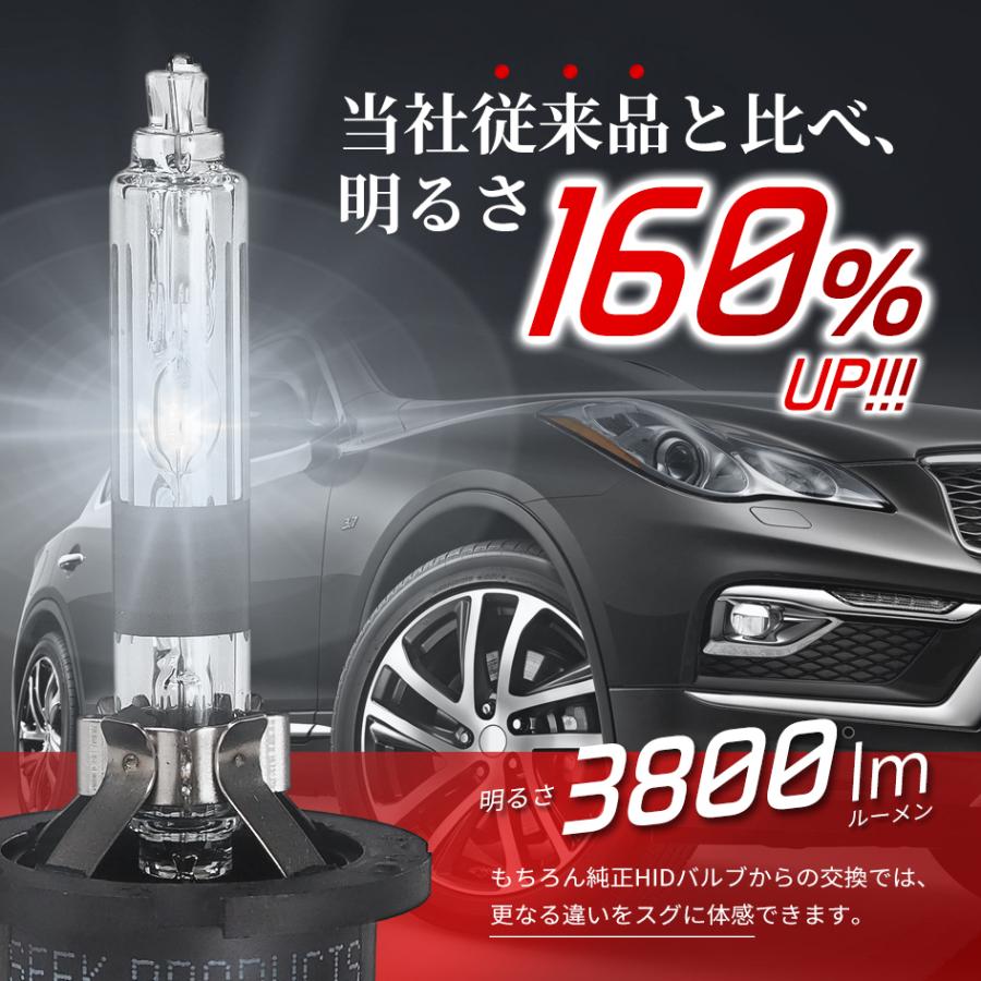 スズキ スペーシア H27.5〜H29.10 HID バルブ D4R SEEK Products 純正交換 4300K/6000K 1年保証 送料無料｜seek｜04