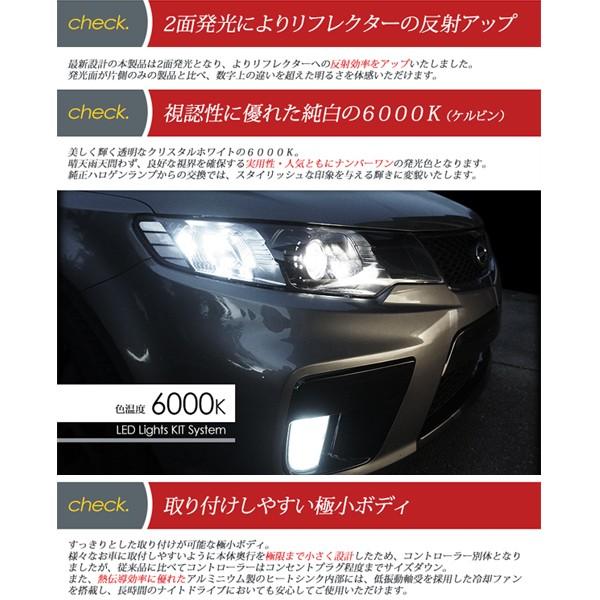 LEDフォグランプ LEDヘッドライト バルブ H7 / H8 H11 H16 HB3 HB4