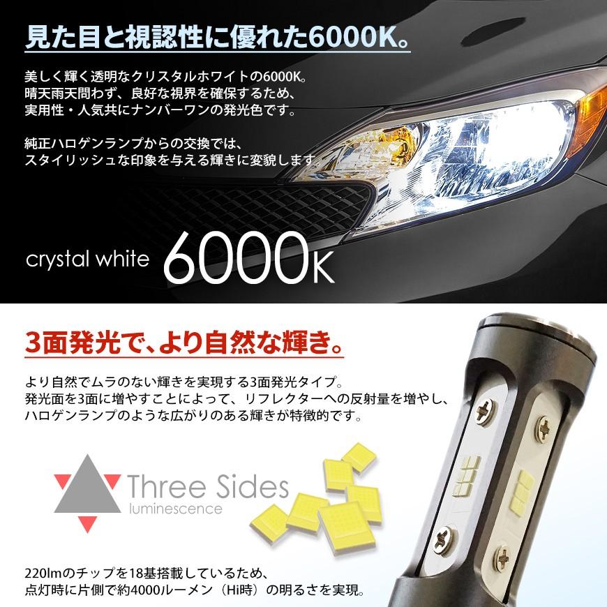 Ledヘッドライト H4 Hi Lo 切替 車 電球 Ledバルブ 合計8000ルーメン 6000k コスパ最強モデル Mod 送料無料 Sosmod H4 シークオンラインショッピング 通販 Yahoo ショッピング