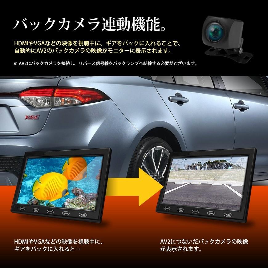 SEEK HDMIケーブル付 オンダッシュモニター 7インチ SEEK HDMIケーブル付 オンダッシュモニター 7インチ