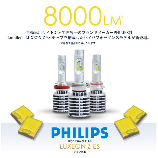 国内発送 LEDフォグランプ LEDヘッドライト HB4 合計8000ルーメン PHILIPS製チップ搭載 6000K フィリップス 送料無料  discoversvg.com