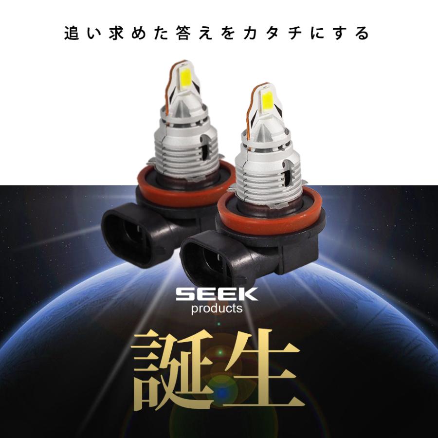 SEEK products LED フォグランプ H8 H11 H16 HB4 アイスブルー