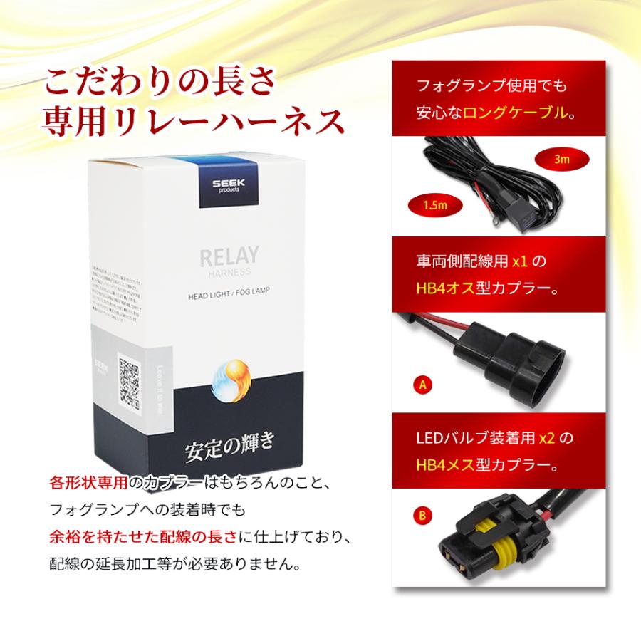 LED フォグランプ 弁膜 黄色 HB4 イエローフォグ 白いこと 3000K 6000K 後後ばらい 車検相応う 1年言いはなつ Burvine SEEK products