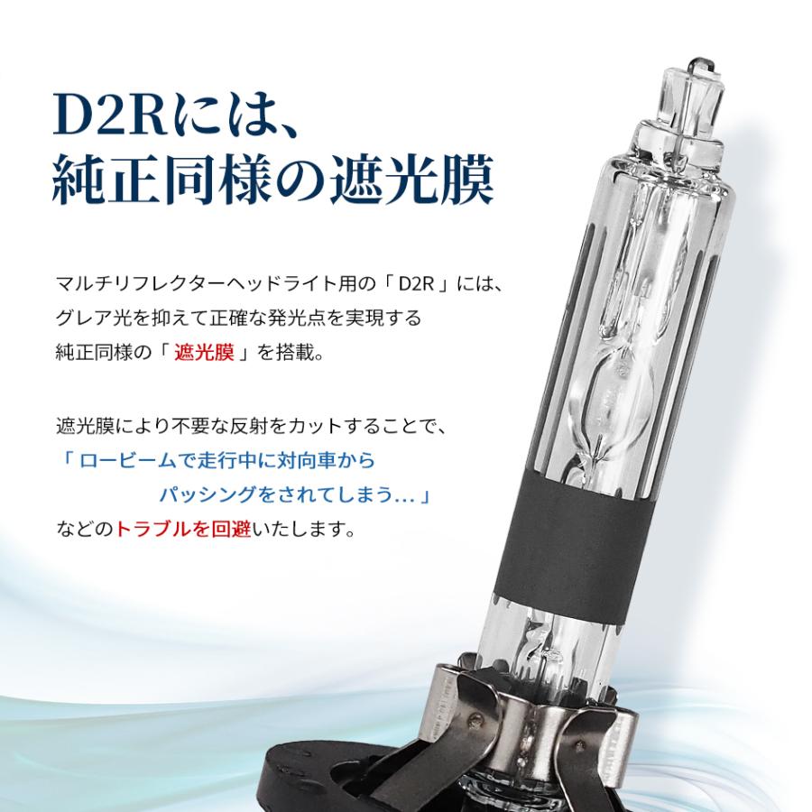 SEEK products HID バルブ D2R 専用 車検対応 純正HID交換用バルブ