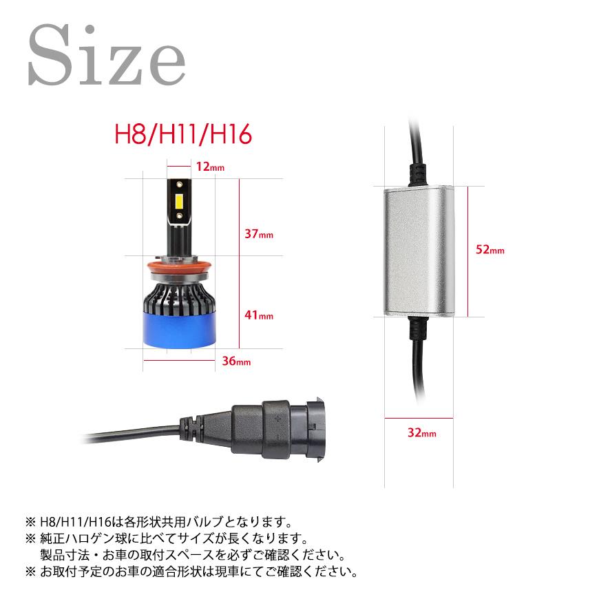 SUZUKI スズキ アルト ラパン SSタイプ H16.1〜H20.10 LEDフォグランプ イエローフォグ H8 合計9600ルーメン CSPチップ フォグライト 3000K Zlion 送料無料｜seek｜07