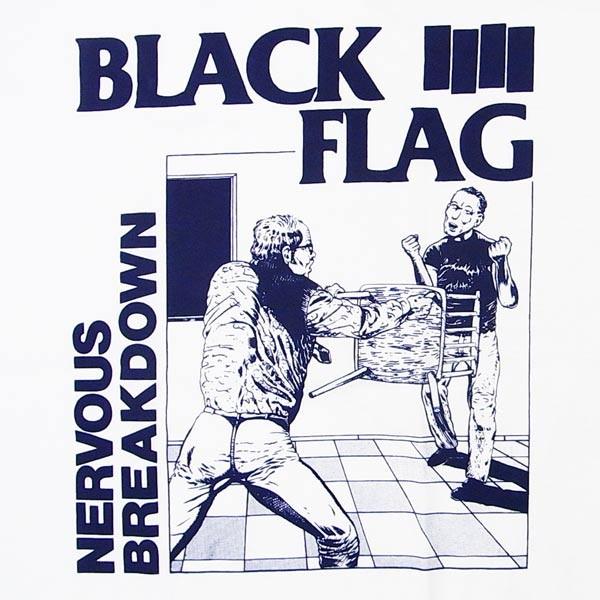 BLACK FLAG ブラック フラッグ NERVOUS BREAKDOWN Tシャツ｜seekanddestroy｜02