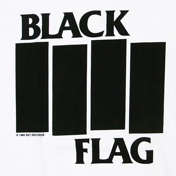 BLACK FLAG ブラック フラッグ BARS & LOGO Tシャツ｜seekanddestroy｜02