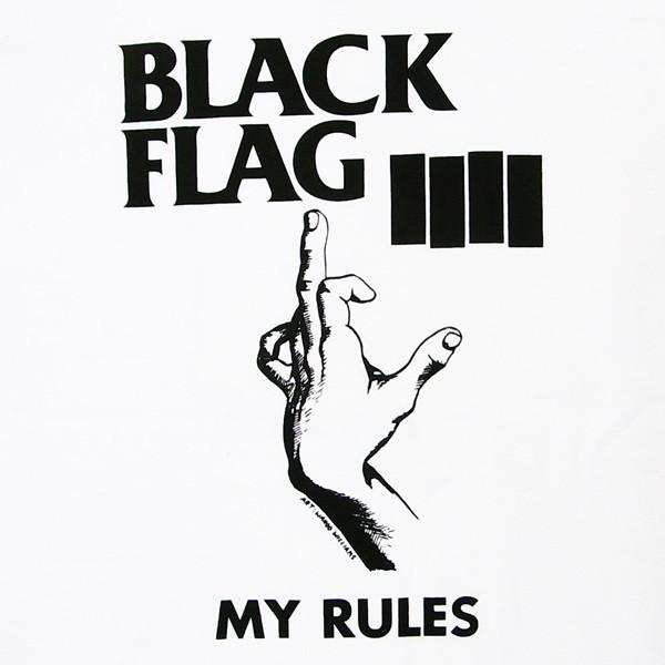 BLACK FLAG ブラック フラッグ MY RULES Tシャツ blakflag3SEEK&DESTROY 通販