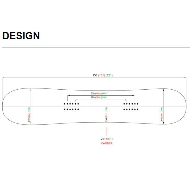FIELDEARTH ACTIVE TWIN 131cm フィールドアースアクティブツイン 2023