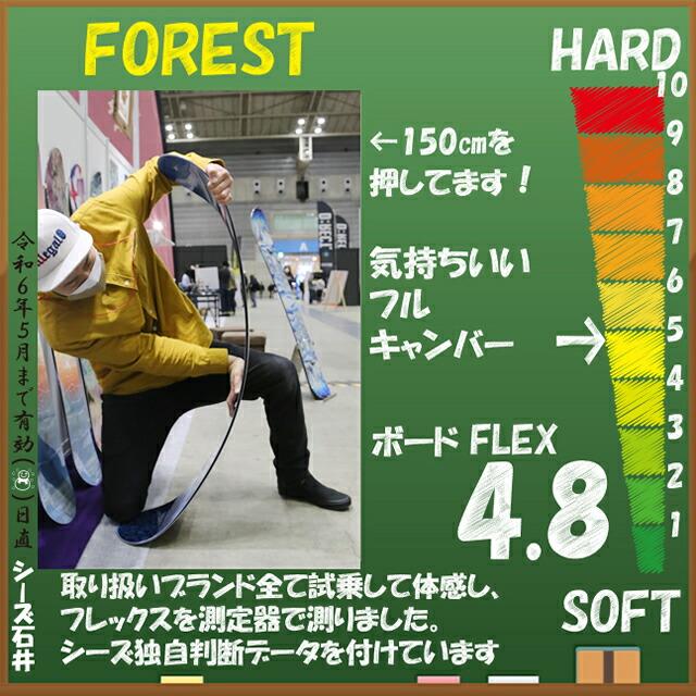 オリジナル解説】SECCA FOREST 146cm セッカ フォレスト 2023-24モデル