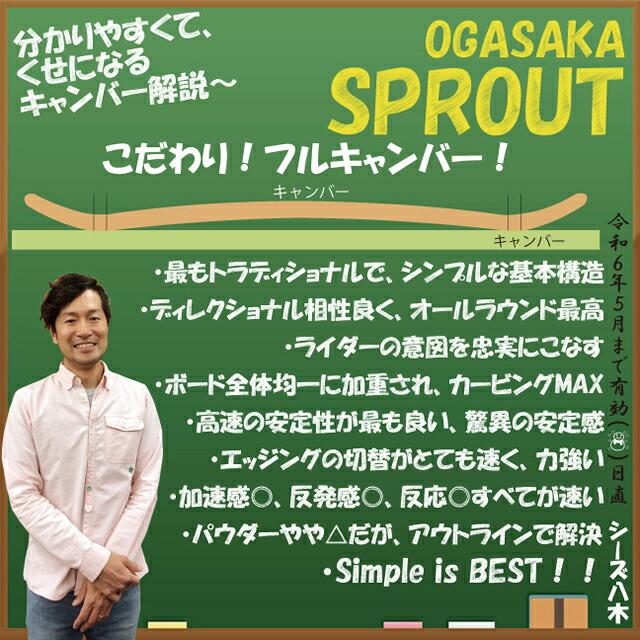 オリジナル解説】OGASAKA SPROUT 156-159オガサカ スプラウト 2023-24