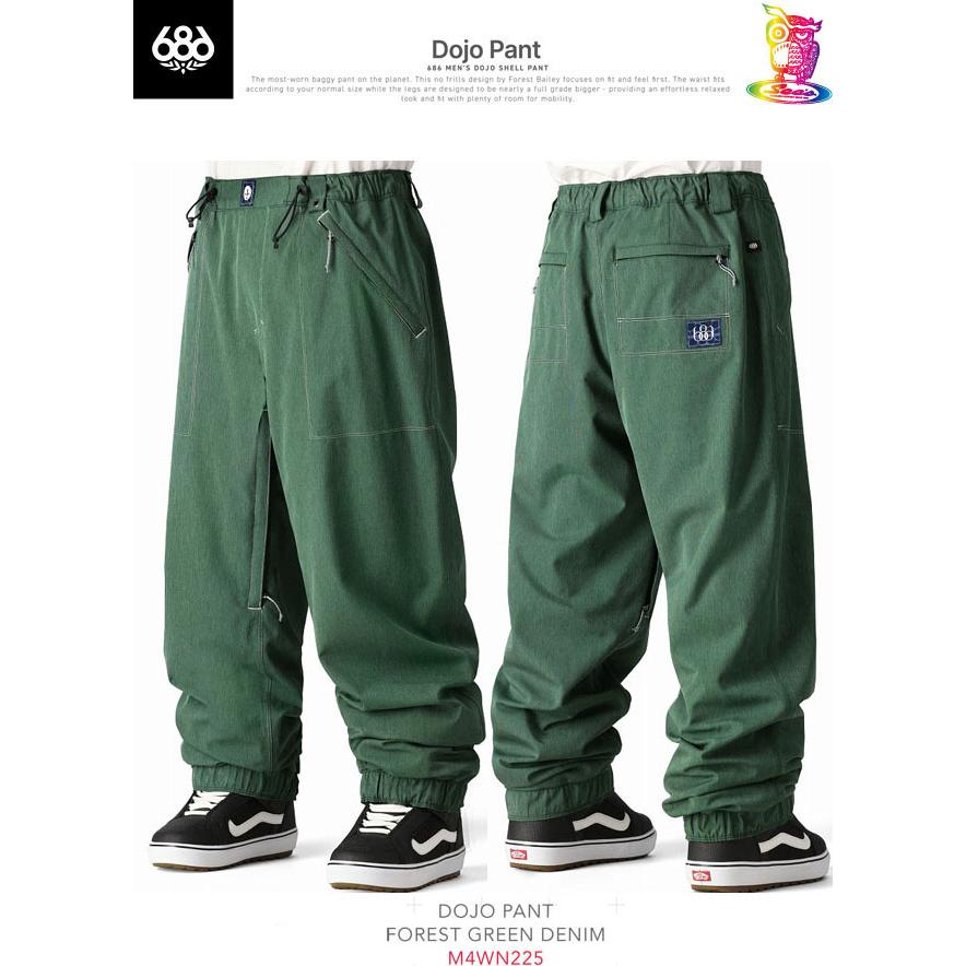 24-25 686 SIX EIGHT SIX【シックスエイトシックス】DOJO PANTS カラー