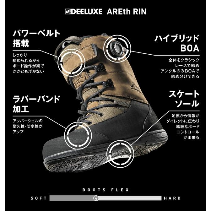 24-25 DEELUXE 【ディーラックス】ブーツ ARETH RIN CTF【正規品
