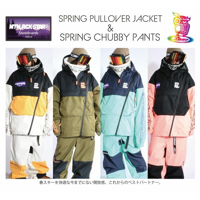 MTN Rock Star スノーボードウェア 21-22モデル 予約商品☆25-26 MTN.ROCK STAR【マウンテンロックスター】SPRING