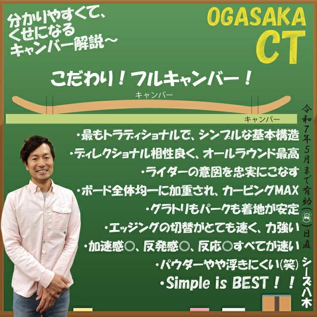 オリジナル解説】OGASAKA CT 154W/156W/158Wcm オガサカ シーティー